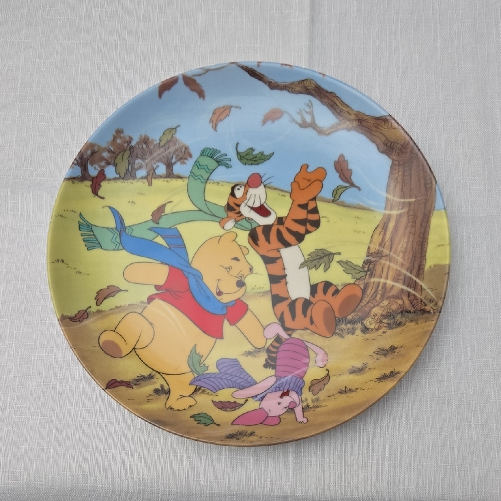 Winnie The Pooh Piglet And Tigger Bradford Exchange Plate #11